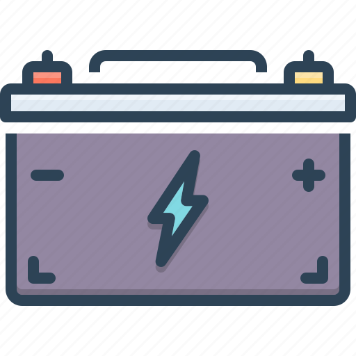 Battery, accumulator, electronic, cell, charge, power, supply icon - Download on Iconfinder