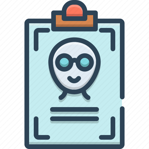 Appellation, first name, id card, identity, name, sobriquet, title icon - Download on Iconfinder
