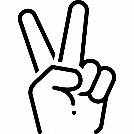 Ya, lucky, fortunate, fate, destiny, finger, peace icon - Download on Iconfinder