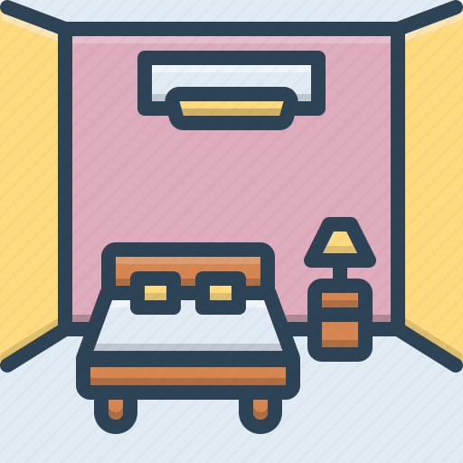 Apartment, bed, interior, living, living room, room icon - Download on Iconfinder