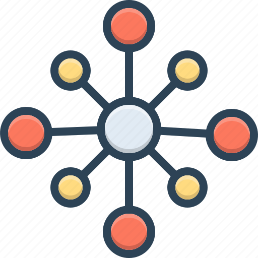 Combined, hub, mixed, united, joined, network, collaboration icon - Download on Iconfinder