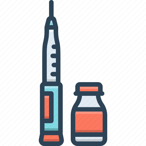 Insulin, needle, syringe, injection, medicine, vaccine, healthcare icon - Download on Iconfinder