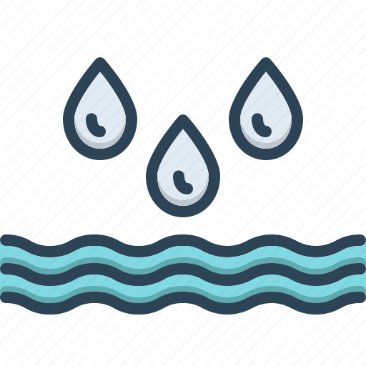 Sleek, sebaceous, glib, absorb, water, drop, raindrop icon - Download on Iconfinder