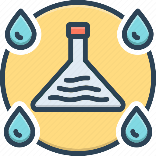 Fluid, beaker, chemical, flask, experiment, laboratory icon - Download on Iconfinder