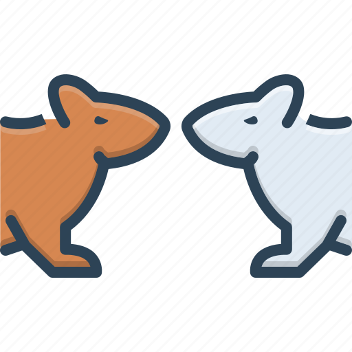 Rats, mouse, mice, rodent, animal, little, field mouse icon - Download on Iconfinder