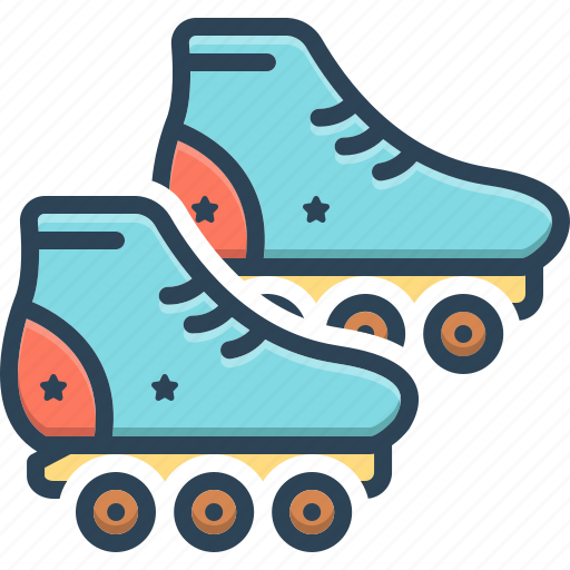 Skating, boot, roller, rollerskate, rollerderby, rollerskating, shoe icon - Download on Iconfinder