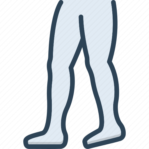 Leg, foot, shank, body, ankle, human, barefoot icon - Download on Iconfinder
