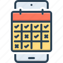 planned, prepared, preset, schedule, reminder, clipboard