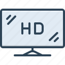 hd, monitor, electronic, high, definitation, multimedia, screen
