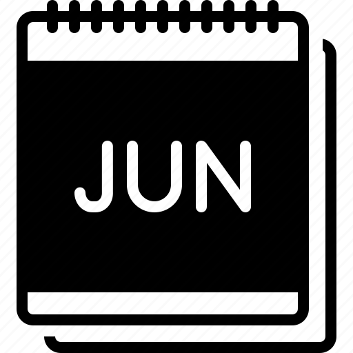 Jun, month, date, calendar, agenda, appointment icon - Download on Iconfinder