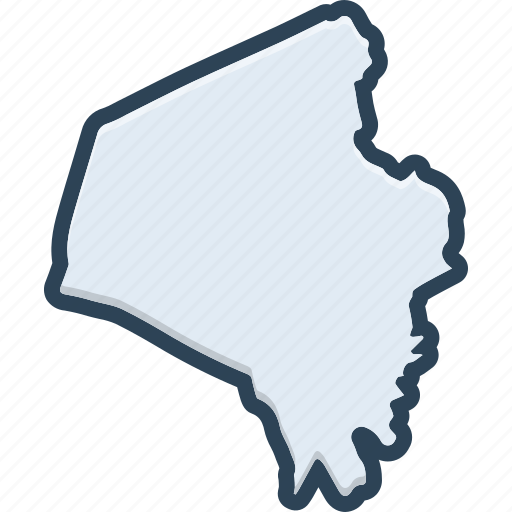 Lexington, america, american, kentucky, map, country, contour icon - Download on Iconfinder