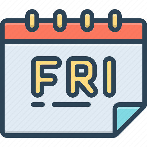 Friday, agenda, appointment, calender, datetime, poster, timetable icon - Download on Iconfinder