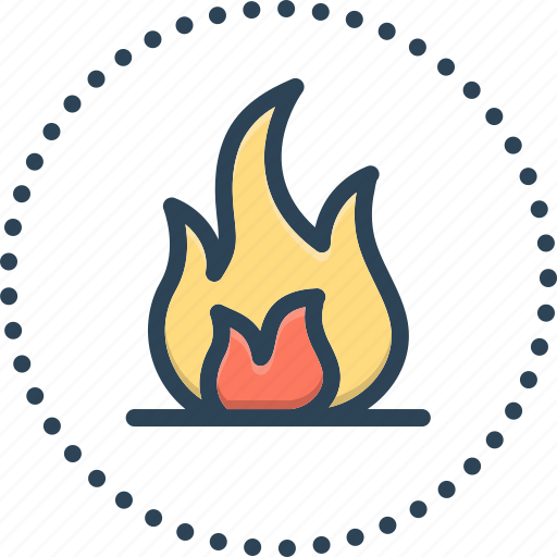 Fires, blaze, fire, bonfire, campfire, danger, hot icon - Download on Iconfinder
