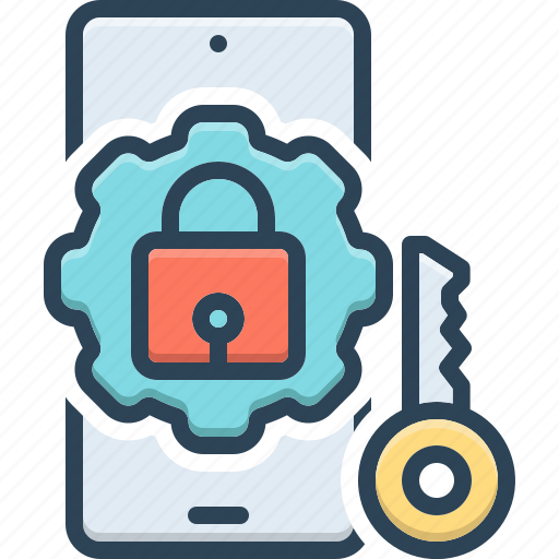 Factors, success, infographic, lock, technology, element, authentication icon - Download on Iconfinder