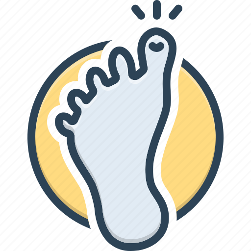 Toe, foot, feet, sole, manicure, nail, body part icon - Download on Iconfinder