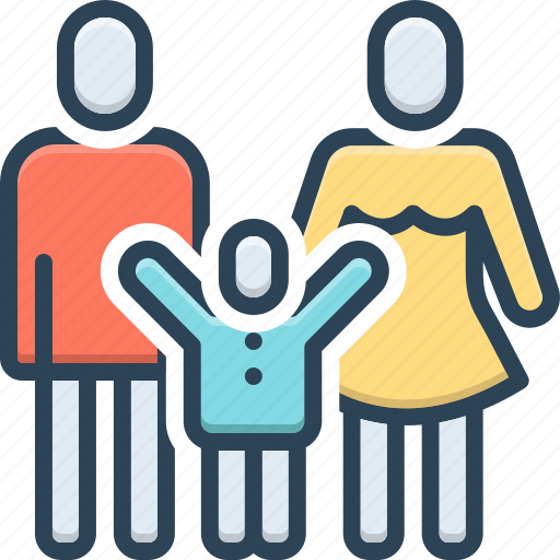 Families, family, father, parent, child, daddy, couple icon - Download on Iconfinder