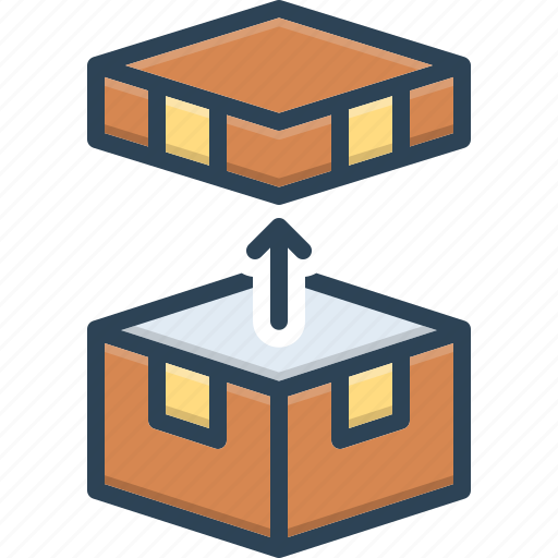 Unwrap, giftbox, package, present, wrap, unboxing, open icon - Download on Iconfinder