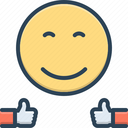 Good, excellent, favorable, great, wonderful, valuable, smile icon - Download on Iconfinder