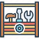 toolkit, toolbox, driver, equipment, hardware, instrument, maintenance