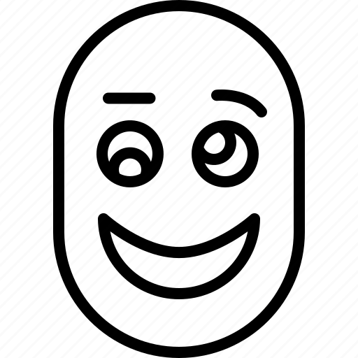Dumb, stupid, idiot, awkward, nerd, emoji, smiley icon - Download on Iconfinder