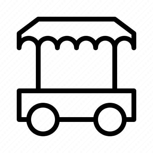 Market, sale, streetmarket, wagon icon - Download on Iconfinder