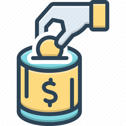 Donations, contribution, gratuity, charity, donate, support, helpful icon - Download on Iconfinder