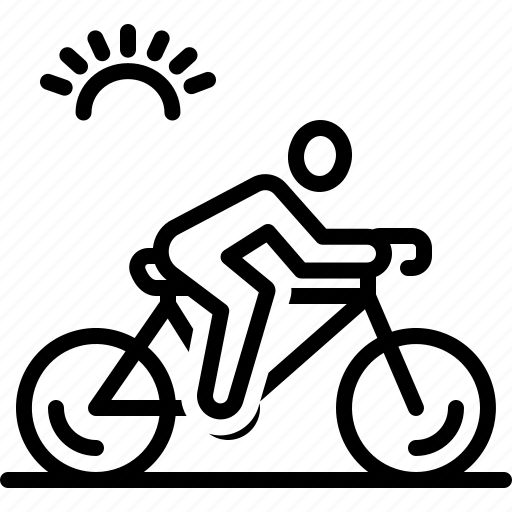 Activity, people, cycle, bicycle, exercise, race, ride icon - Download on Iconfinder