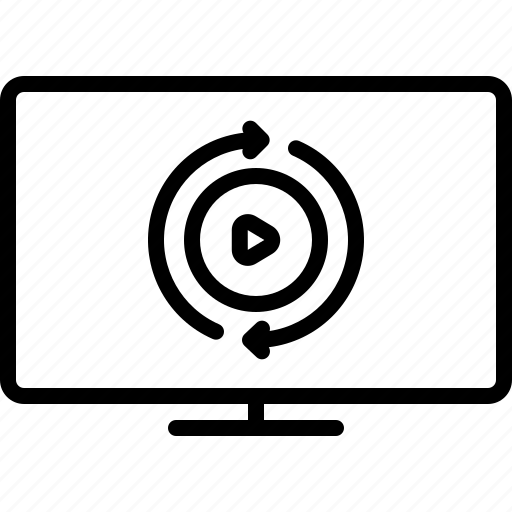 Again, once, more, another, clockwise, circular, circlerepeat icon - Download on Iconfinder