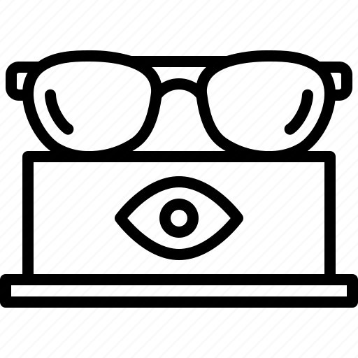 Optical, lens, eyesight, eyeglasses, sunglasses, protection, reflection icon - Download on Iconfinder