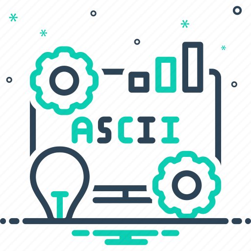 Ascii, standard, code, information, technology, concept, strategy icon - Download on Iconfinder