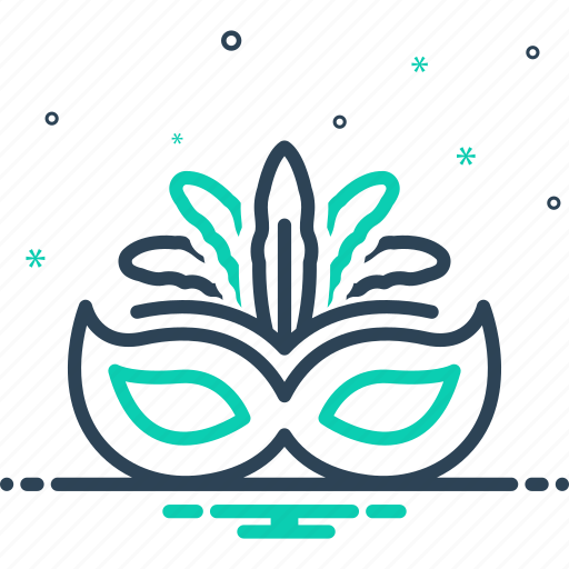 Mardi, masquerade, carnaval, feather, gras, tradition, face mask icon - Download on Iconfinder