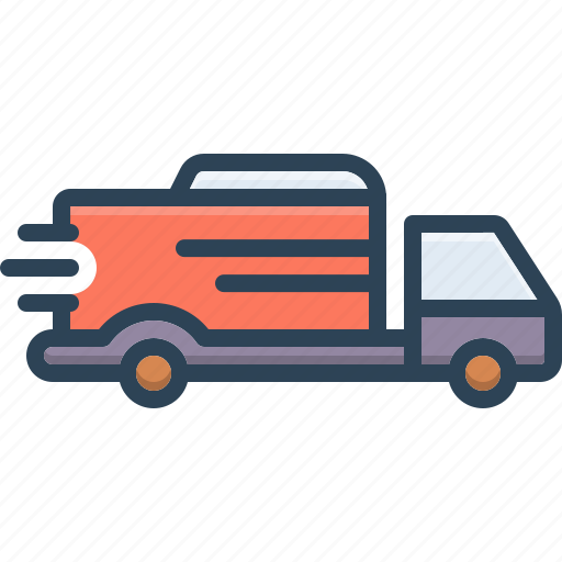 Shipping, delivery, truck, fast, speed, courier, express icon - Download on Iconfinder