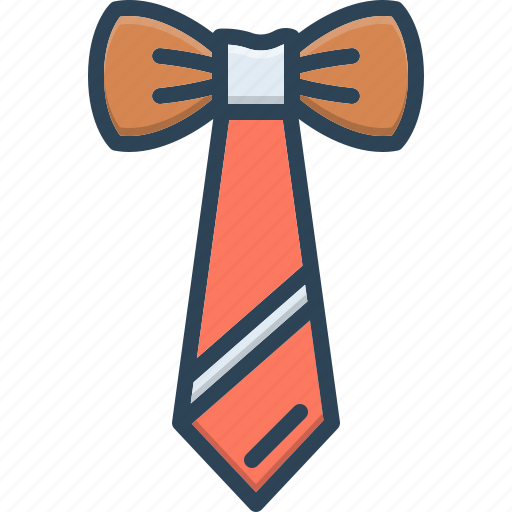 Tied, necktie, formal, knot, cravat, ribbon, bowtie icon - Download on Iconfinder