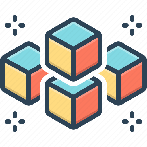 Cube, shape, hexahedron, cuboid, brick, boxes, rubik icon - Download on Iconfinder
