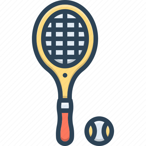 Tennis, game, badminton, tennis racket, ping pong, tennis ball, play equipment icon - Download on Iconfinder