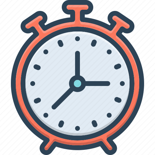 Timely, watch, timer, appropriate, stopwatch, table clock, well timed icon - Download on Iconfinder