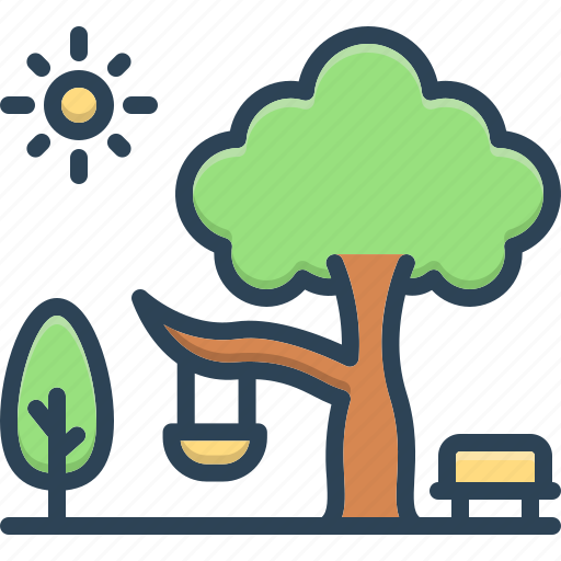 Garden, plantation, park, ground, tree, botanical, nature icon - Download on Iconfinder