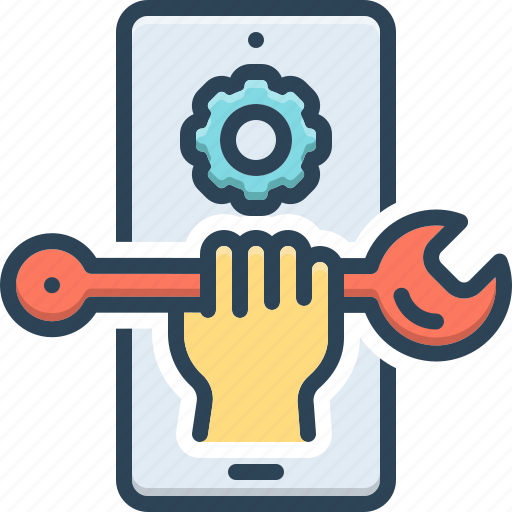 Repairs, retouch, service, tool, configuration, mechanical, wrench icon - Download on Iconfinder