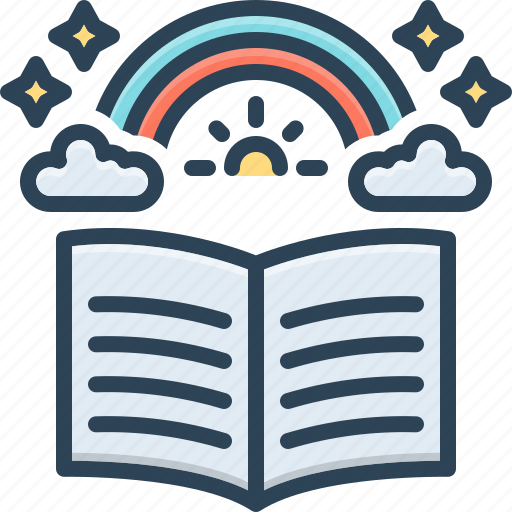 Stories, tale, dictionary, publication, magazine, encyclopedia, textbook icon - Download on Iconfinder