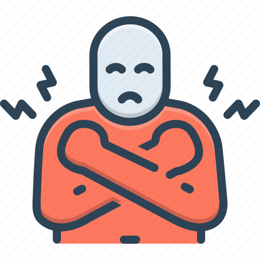 Both, pose, person, angry, irate, annoyed, disgruntled icon - Download on Iconfinder