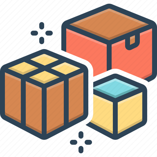 Boxes, carton, package, delivery, parcel, cargo, container icon - Download on Iconfinder