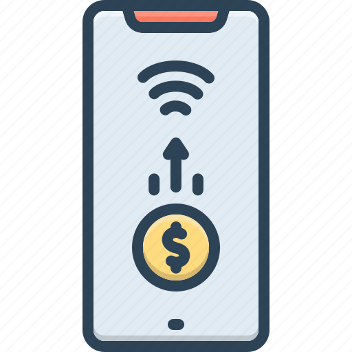 Pay, cashless, paying, transaction, payment, money transfer, online pay icon - Download on Iconfinder