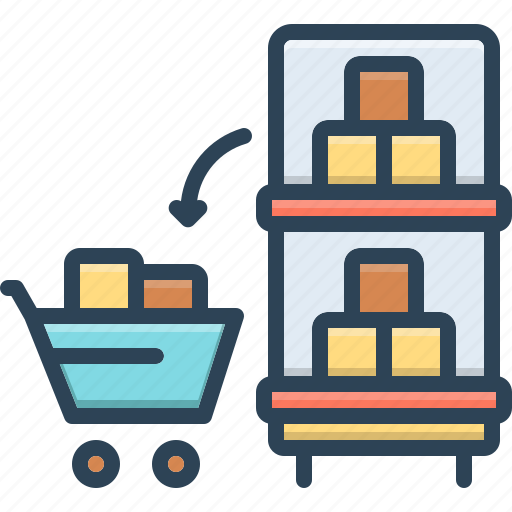 Includes, incorporate, product, trolley, warehouse, logistic, stacking up icon - Download on Iconfinder