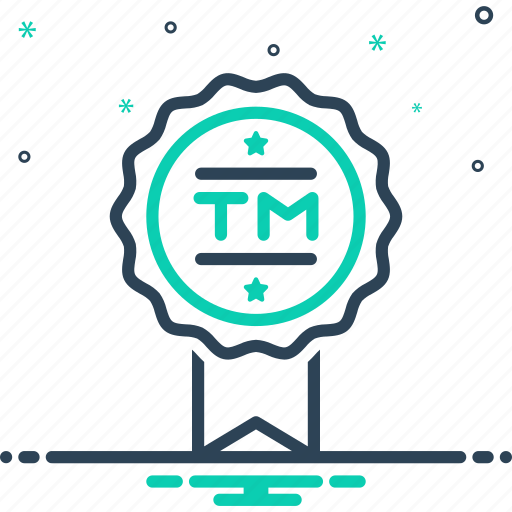 Tm, trademark, copyright, license, registered, stamp, warrant icon - Download on Iconfinder