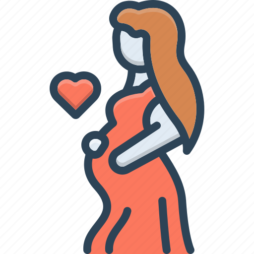 Maternity, motherhood, parentage, parenthood, gestation, pregnancy, pregnant icon - Download on Iconfinder