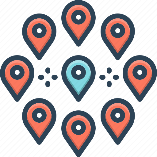 Dist, district, region, locality, territory, vicinity, gps icon - Download on Iconfinder