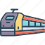 train, caravan, station, subway, railroad, passenger, vehicle, travel, transport, railway, metro, rail 