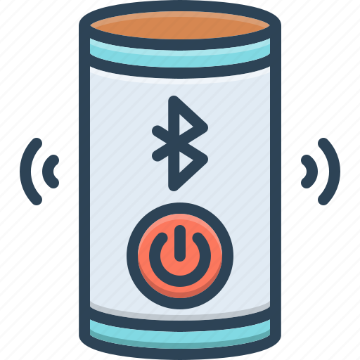 Activated, operate, bluetooth, connected, audio, wave, connectivity icon - Download on Iconfinder