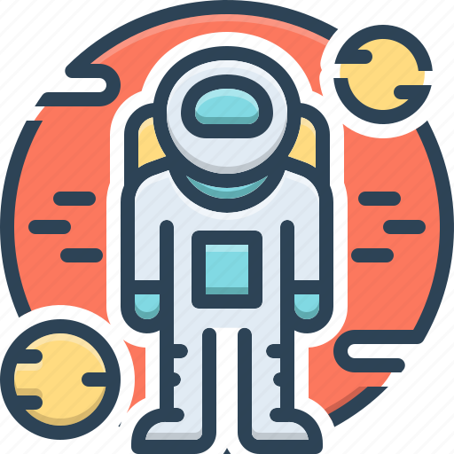 Armstrong, astronaut, cosmonaut, spaceman, astronomy, satellite, galaxy icon - Download on Iconfinder