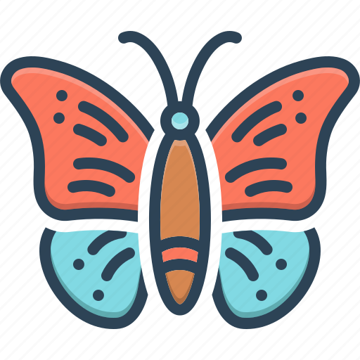 Butterfly, monarch, wing, nature, colorful, beautiful, insect icon - Download on Iconfinder